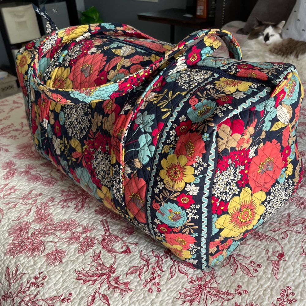 Vera Bradley Happy Snails Duffel Bag